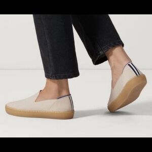Rothy's Cream and Tan Casual Slip-on